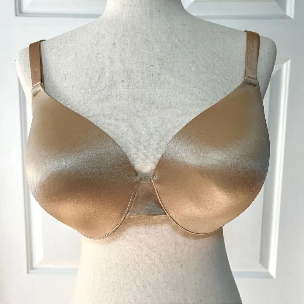 Soma Vanishing Back Full Coverage 34DDD Warm Amber Seamless Bra